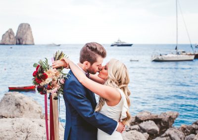 Colorful elopement in Capri