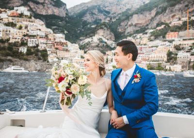 Intimate wedding at Villa Magia in positano
